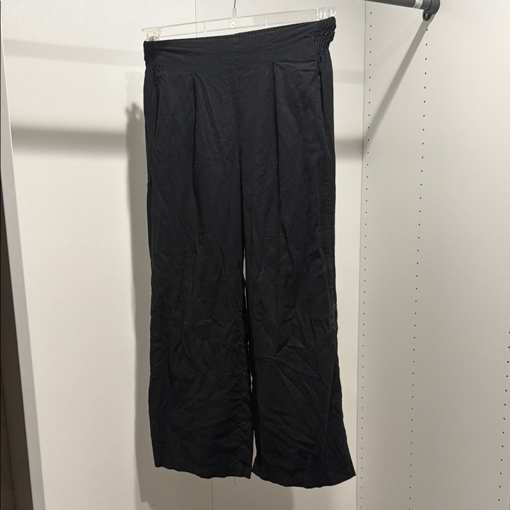 Women’s Cotton on Black Wide-Leg Pants size 2